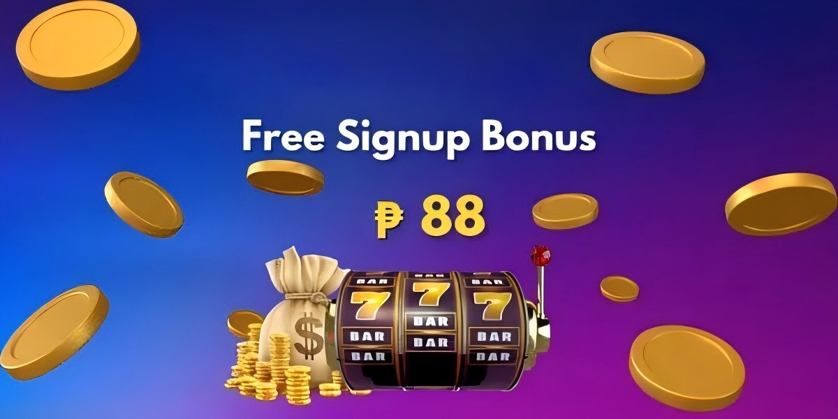 SlotGo welcome banner artwork with casino bonus coins and golden reels