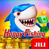 Happy Fishing square game tile artwork
