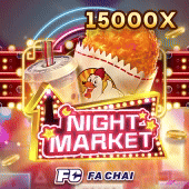 Night Market square game tile artwork