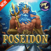 Poseidon square game tile artwork